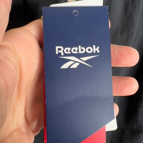 Reebok Men's Ivy League Regular-Fit Colorblocked Crinkled Track Pants - 2XL - Picture 6 of 9